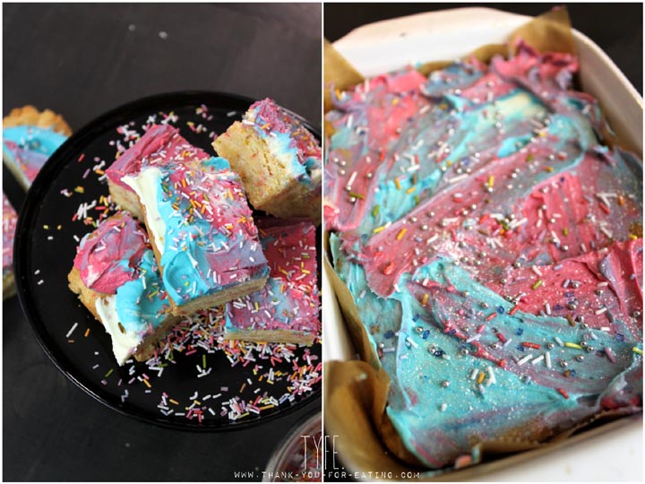 TYFE Galaxy Cake Bars