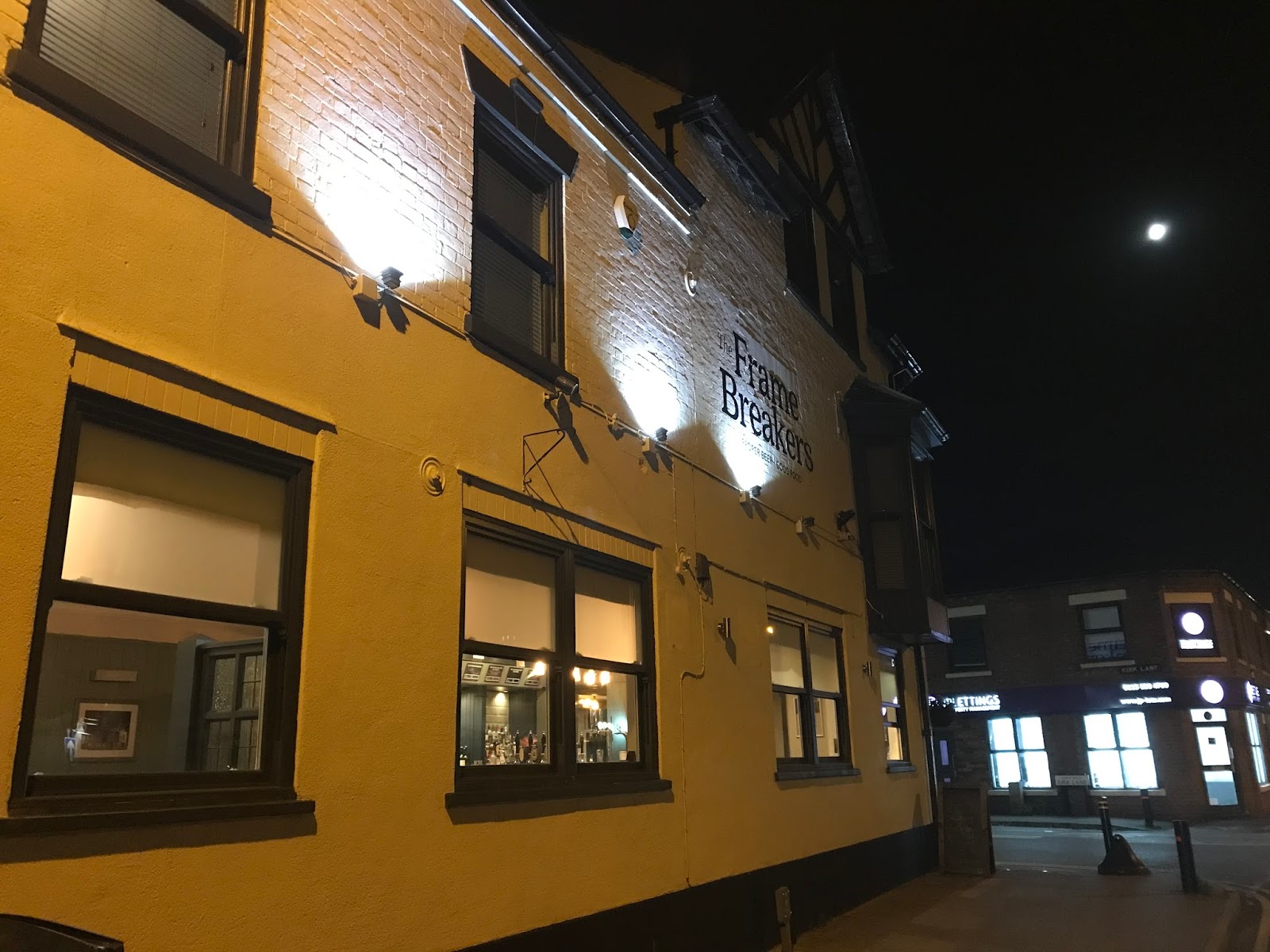 Nottingham Pubs Frame Breakers