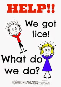 Pin this! You never know if you or your child could get this and you want to be prepared!! How to Get Rid of Lice - OrganizingMadeFun.com