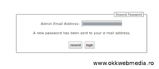 resetare parola eshop -owm