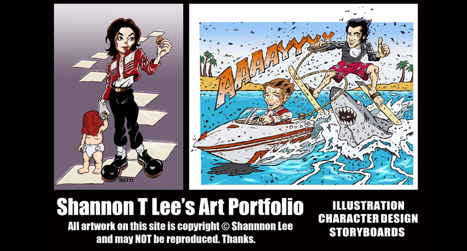 Shannon T Lee's Art Portfolio