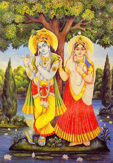 Radha and Krishna Picture for Janmaashtami