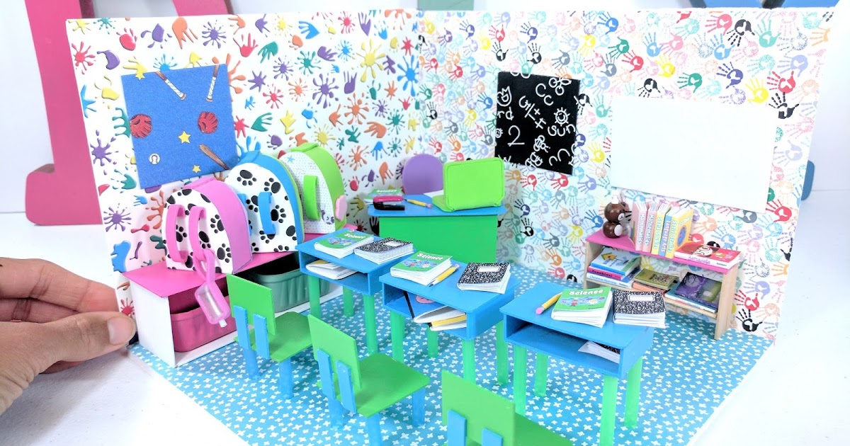 barbie mini school supplies