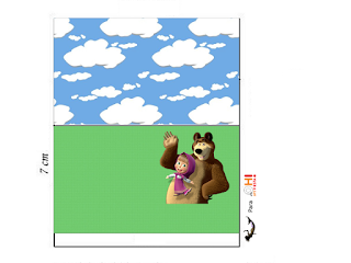 Masha y el Oso: Etiquetas para Candy Bar para Imprimir Gratis. Etiquetas de Masha y el Oso para imprimir gratis.