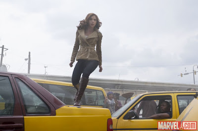 Photo of Scarlett Johansson in Captain America: Civil War