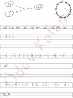 tel kelimesi dik temel harfler 2. grup sesler - Ödev Kalemi