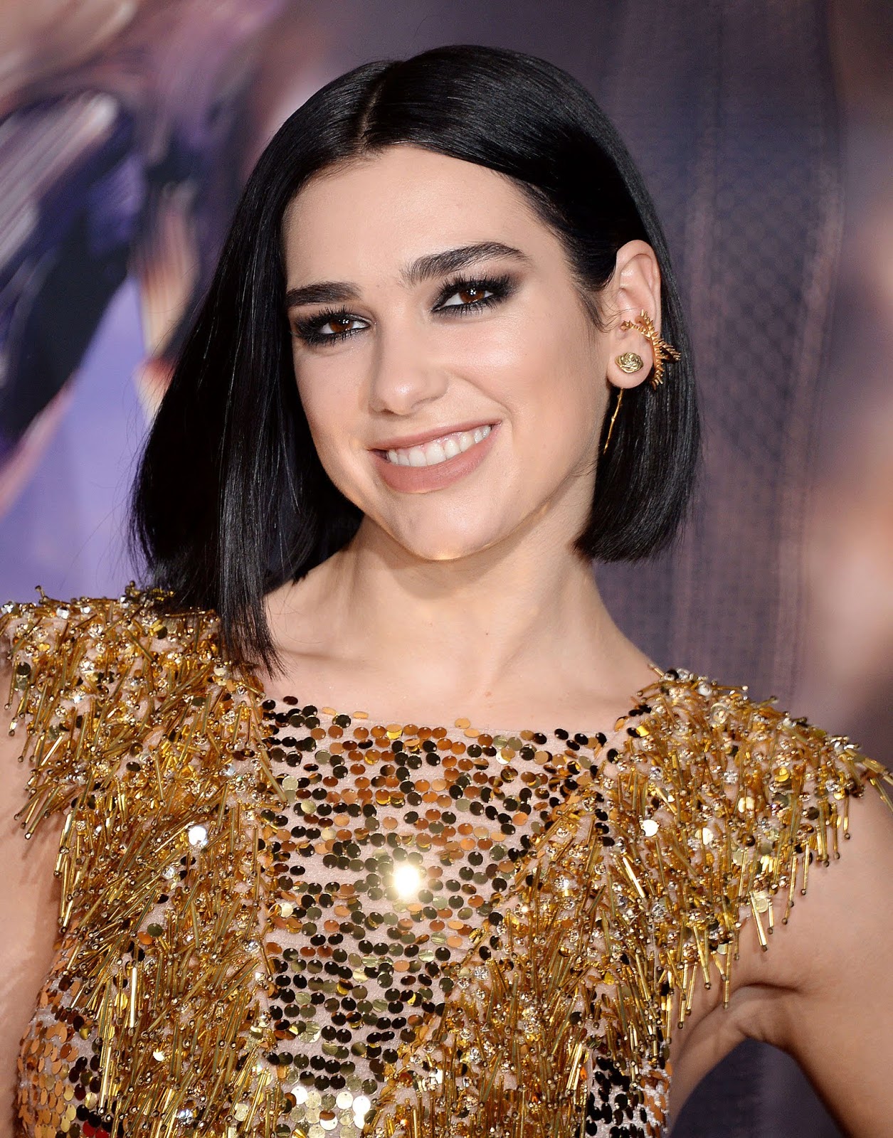 Dua Lipa at 'Alita Battle Angel' premiere in Los Angeles, February 5