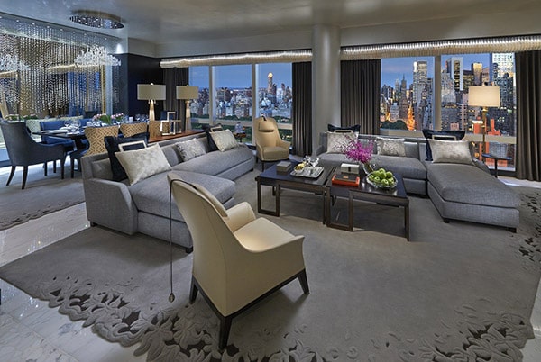 Дорогие апартаменты – Mandarin Oriental Нью-Йорк Дорогие апартаменты Mandarin Oriental