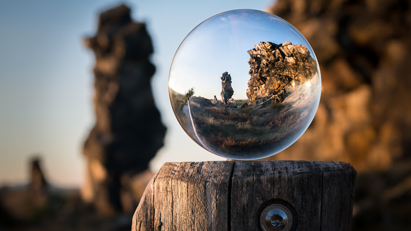Glass Ball in a Super Illustration 2