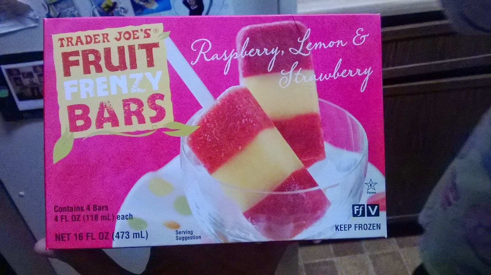 Madellina Talks Trader Joe's Frozen Fruit Frenzy Bars