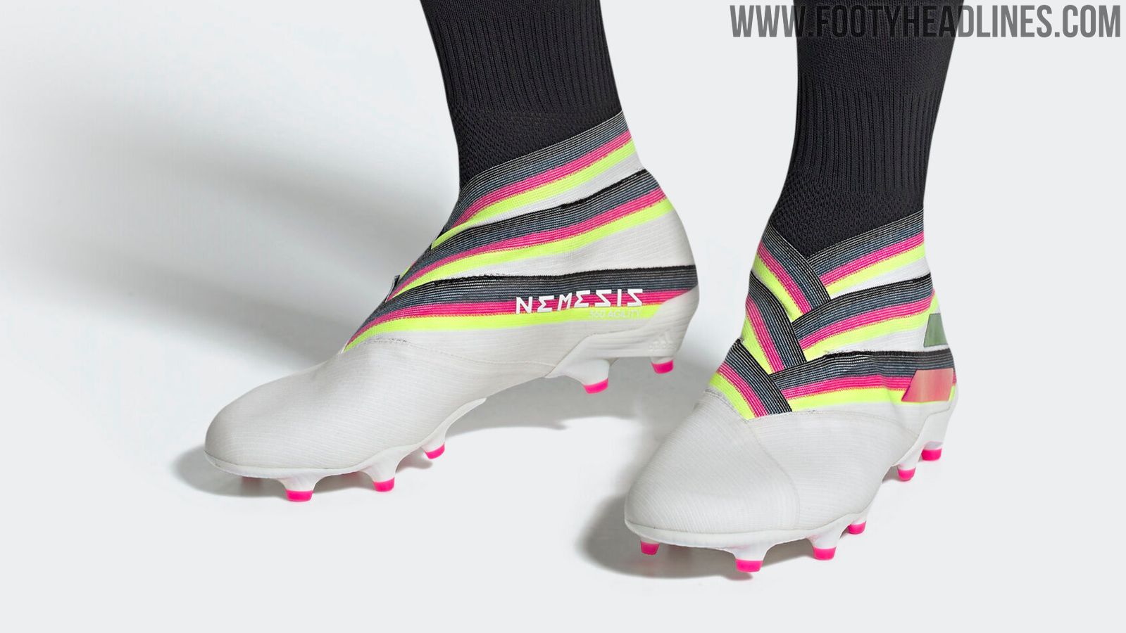 Mediate Deltage absorberende Crazy White / Multicolor Adidas Nemeziz 19+ 'Polarized' Limited-Edition  Boots Revealed - Footy Headlines