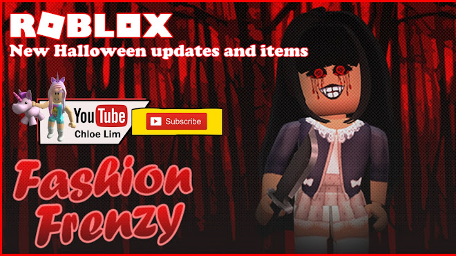 Chloe Tuber Roblox Fashion Frenzy Gameplay New Halloween Updates And Items