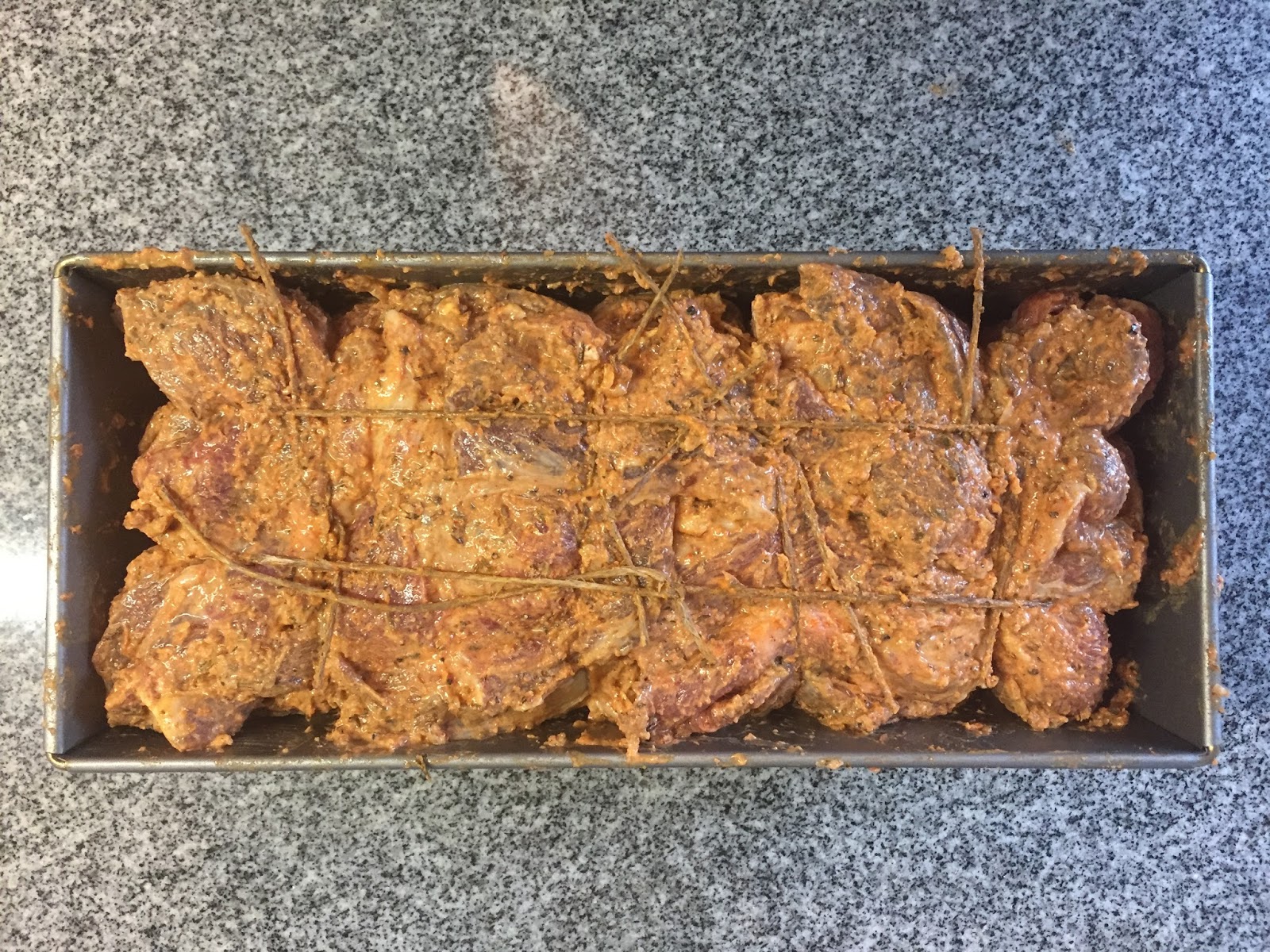 Gyrosbraten vom Grill