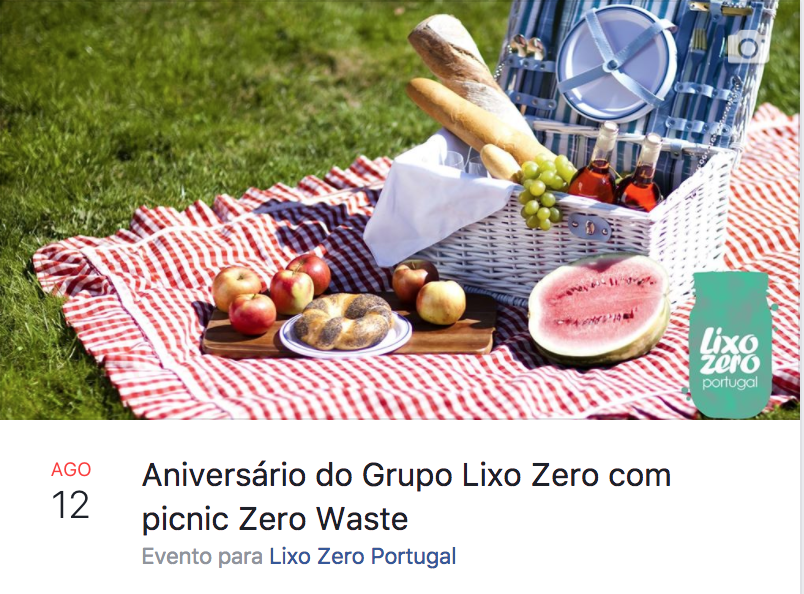 Primeiro Aniversário - Grupo Lixo Zero Portugal 2017