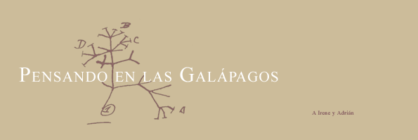 Pensando en las Galápagos