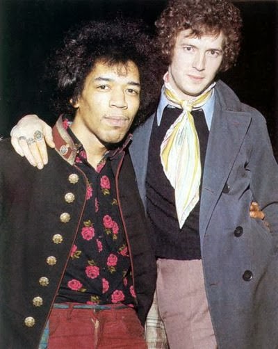 Jimi Hendrix e Eric Clapton