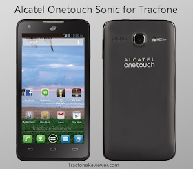 tracfone review alcatel sonic