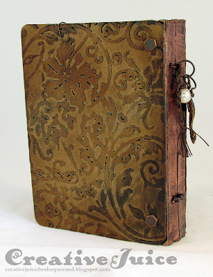 Lisa Hoel – Sizzix Passport book die, Finding Atlantis Steampunk Journal