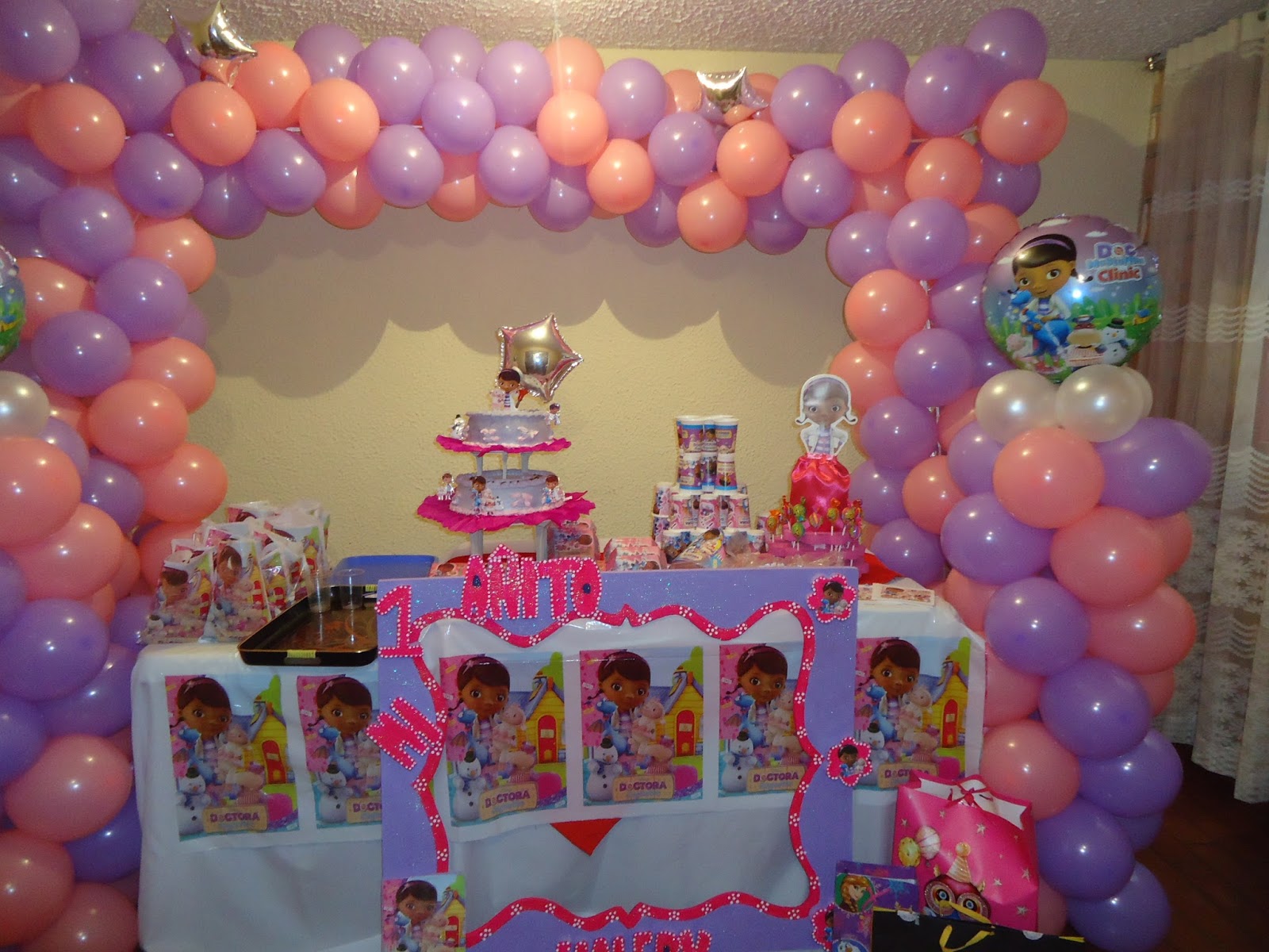 fiesta doctora juguetes