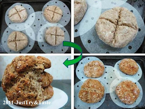 Resep Roti Soda ala Irlandia - Irish Brown Bread