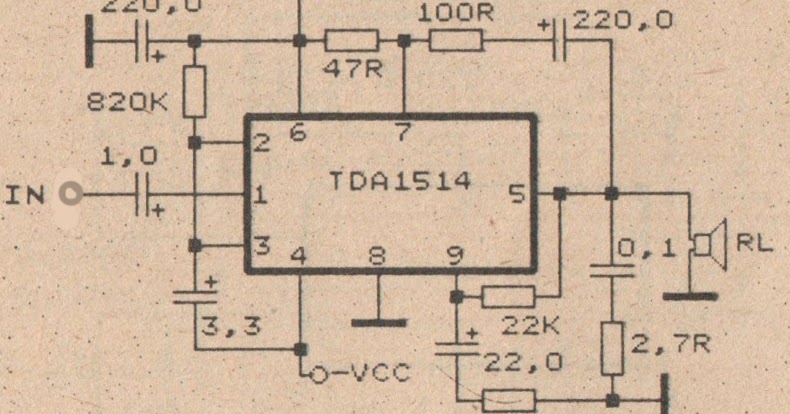 100 Watt Power amplifier with IC TDA1514 | Subwoofer Bass Amplifier