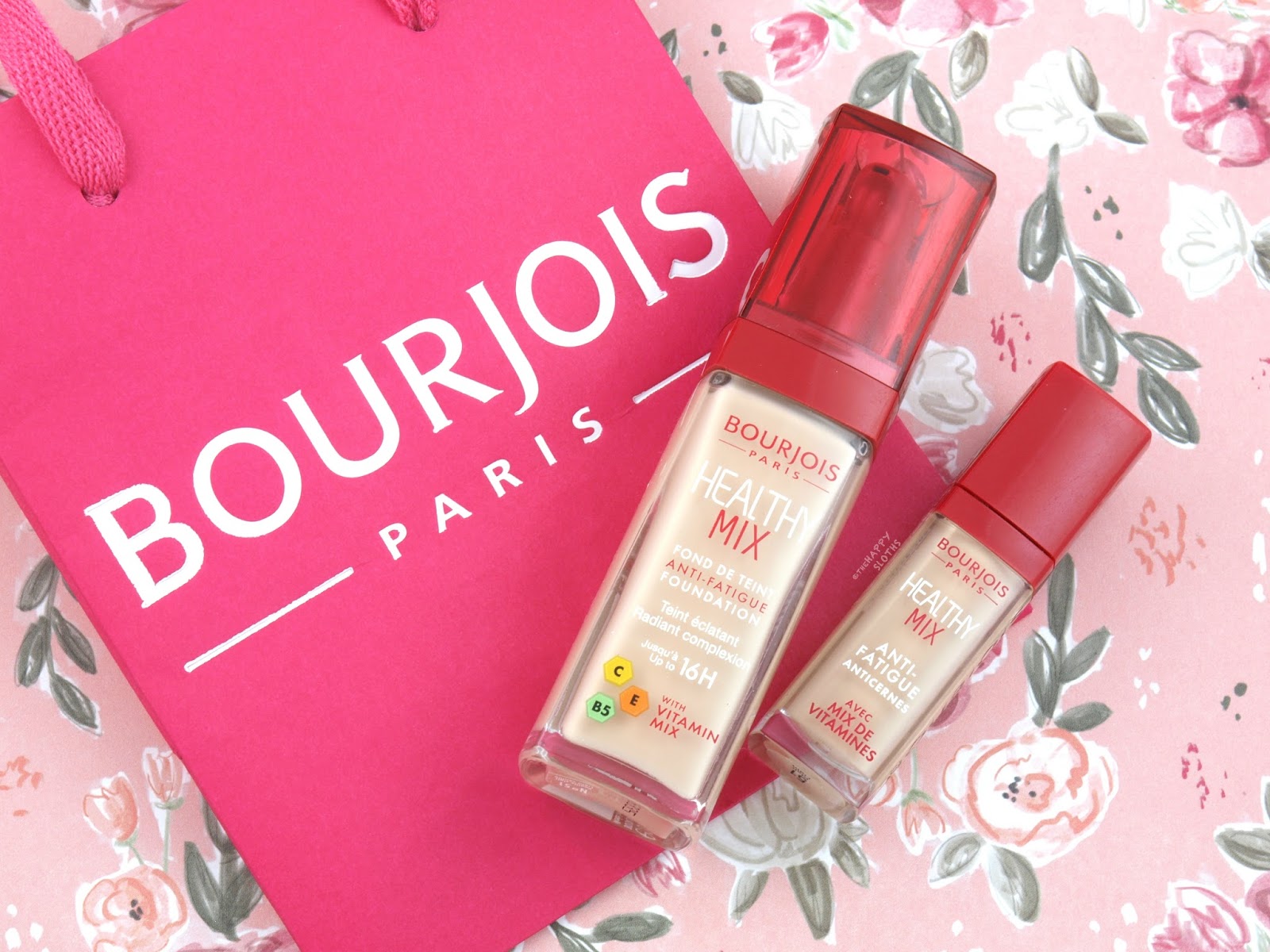 Bourjois Healthy Mix Anti-Fatigue Foundation & Concealer: Review and Swatches