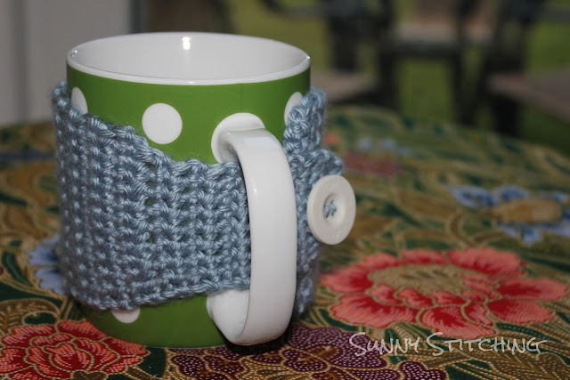 Crocheted Mug Cozy | Sunny Stitching
