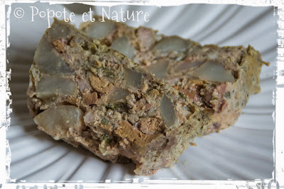 © Popote et Nature - Terrine de foies de volaille aux topinambours