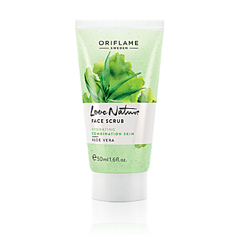 oriflame love nature aloe vera face wash