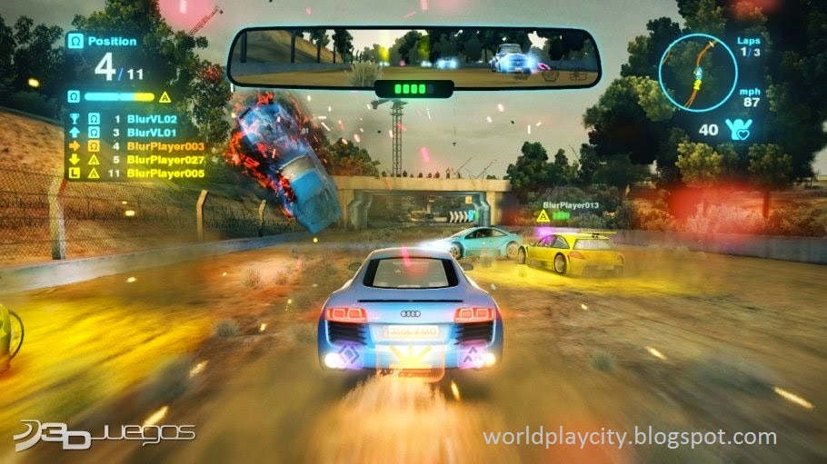 Blur PC Racing Game Free Download Full Version