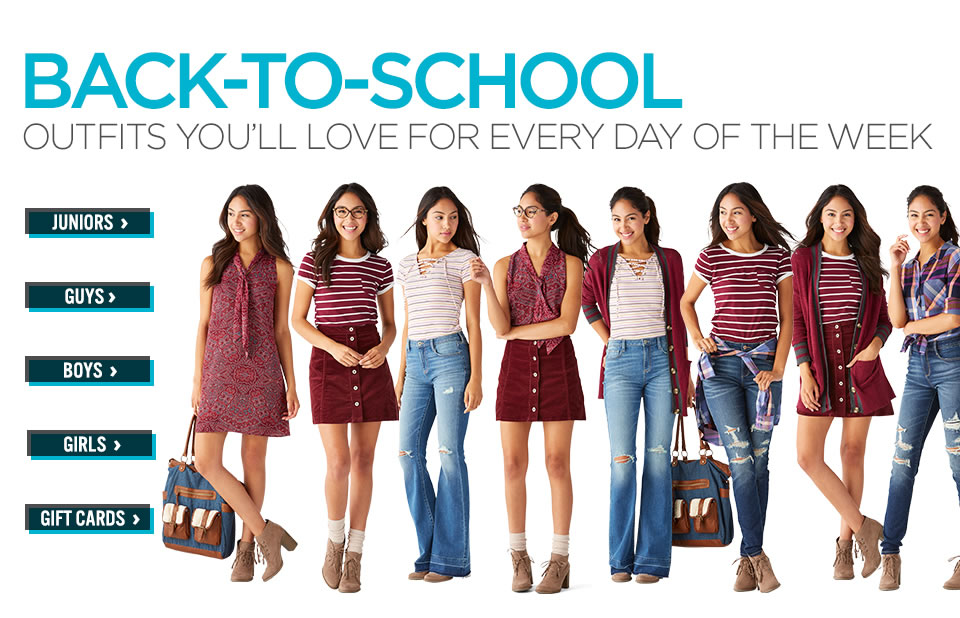 Catalog Cuties Back to School at JCPenney