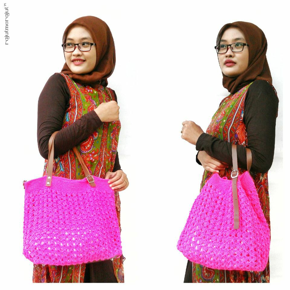 rajut merajut by norika ayu dewi kamila crochet 2 ways wear tote bag rajut merajut by norika ayu dewi kamila crochet 2 ways wear tote bag