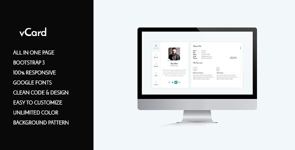 vcard download fro. website