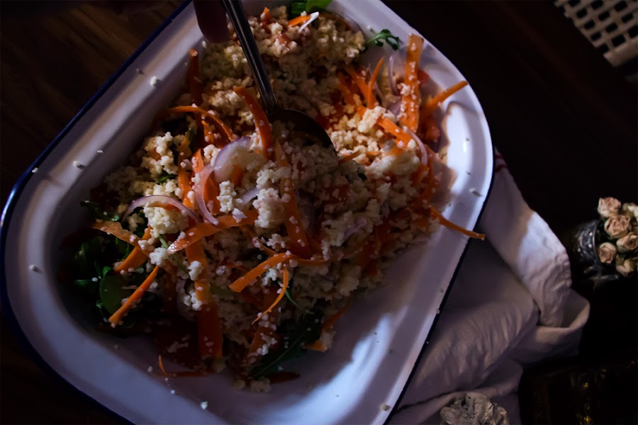 Ensalada fácil de cuscús