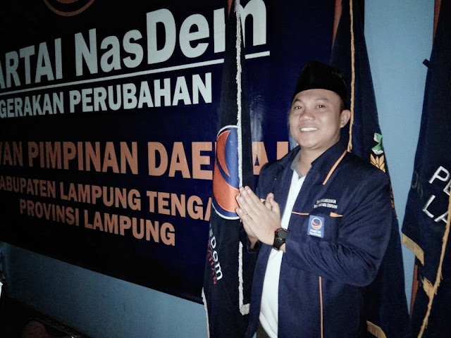 Nasdem Lamteng Ingatkan Selurus Simpatisan Agar Jaga Kondusifitas