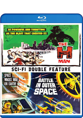 The H Man Battle In Outer Space Double Feature Bluray