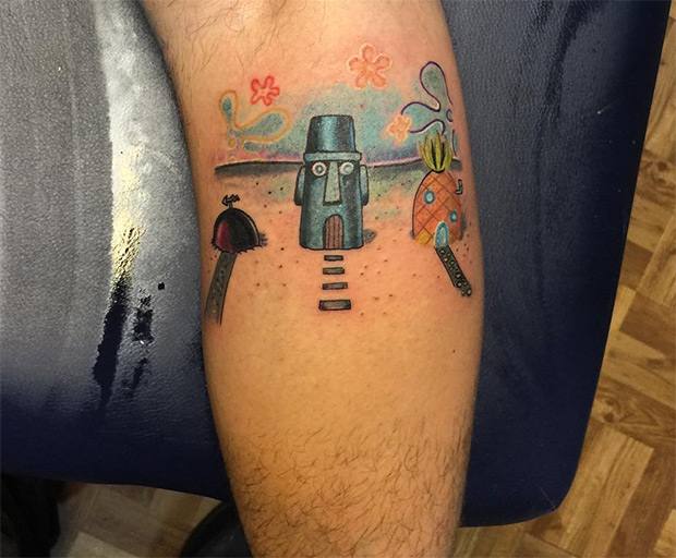 tatuagens do desenho Bob Esponja tatuagens do desenho Bob Esponja