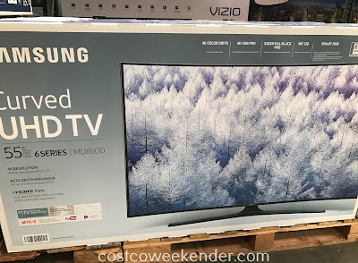 Costco 9556500 - Samsung UN55MU650D 55-inch Curved 4K UHD LED LCD TV - the best curves on a TV