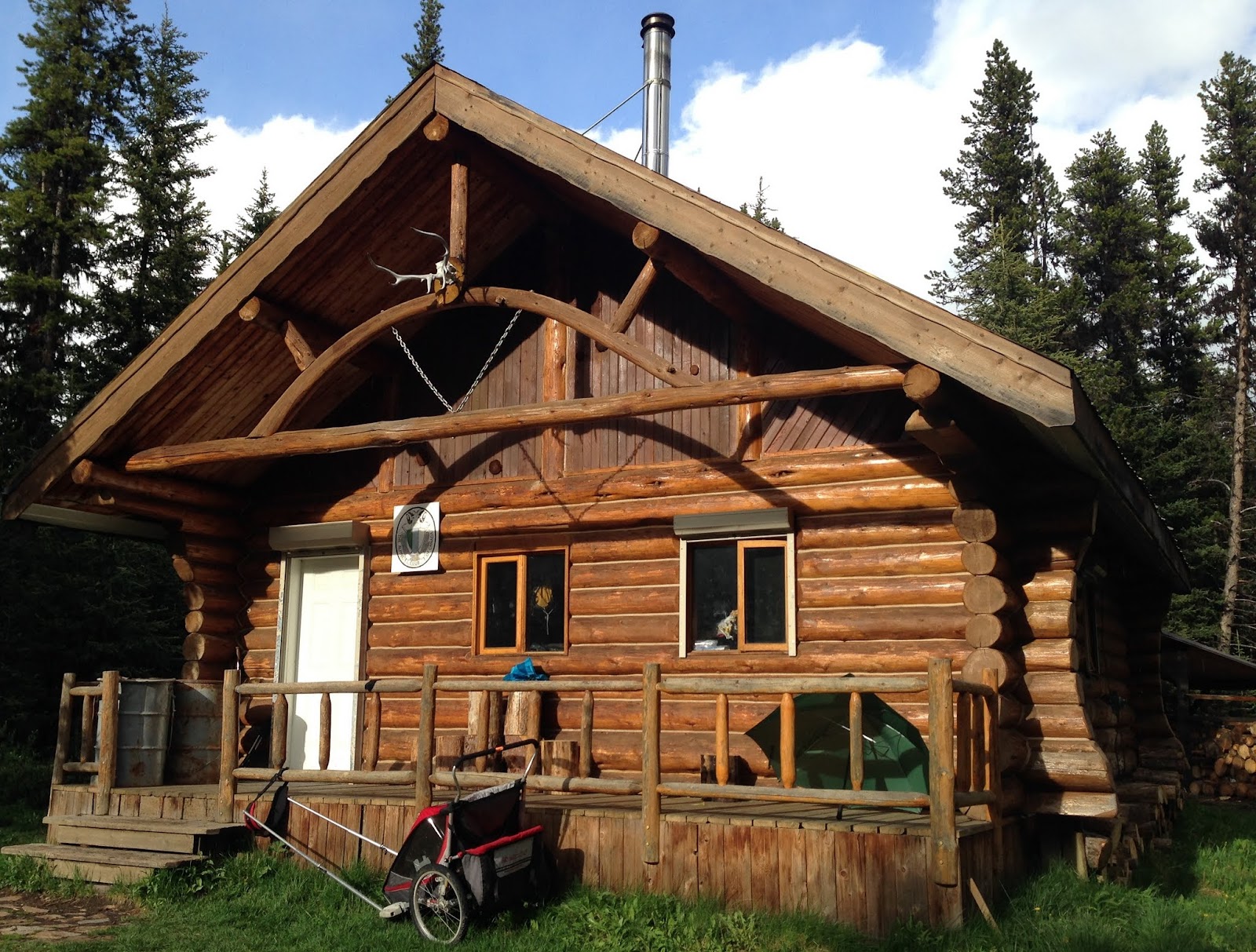 Family Adventures in the Canadian Rockies Backcountry Cabin Camping