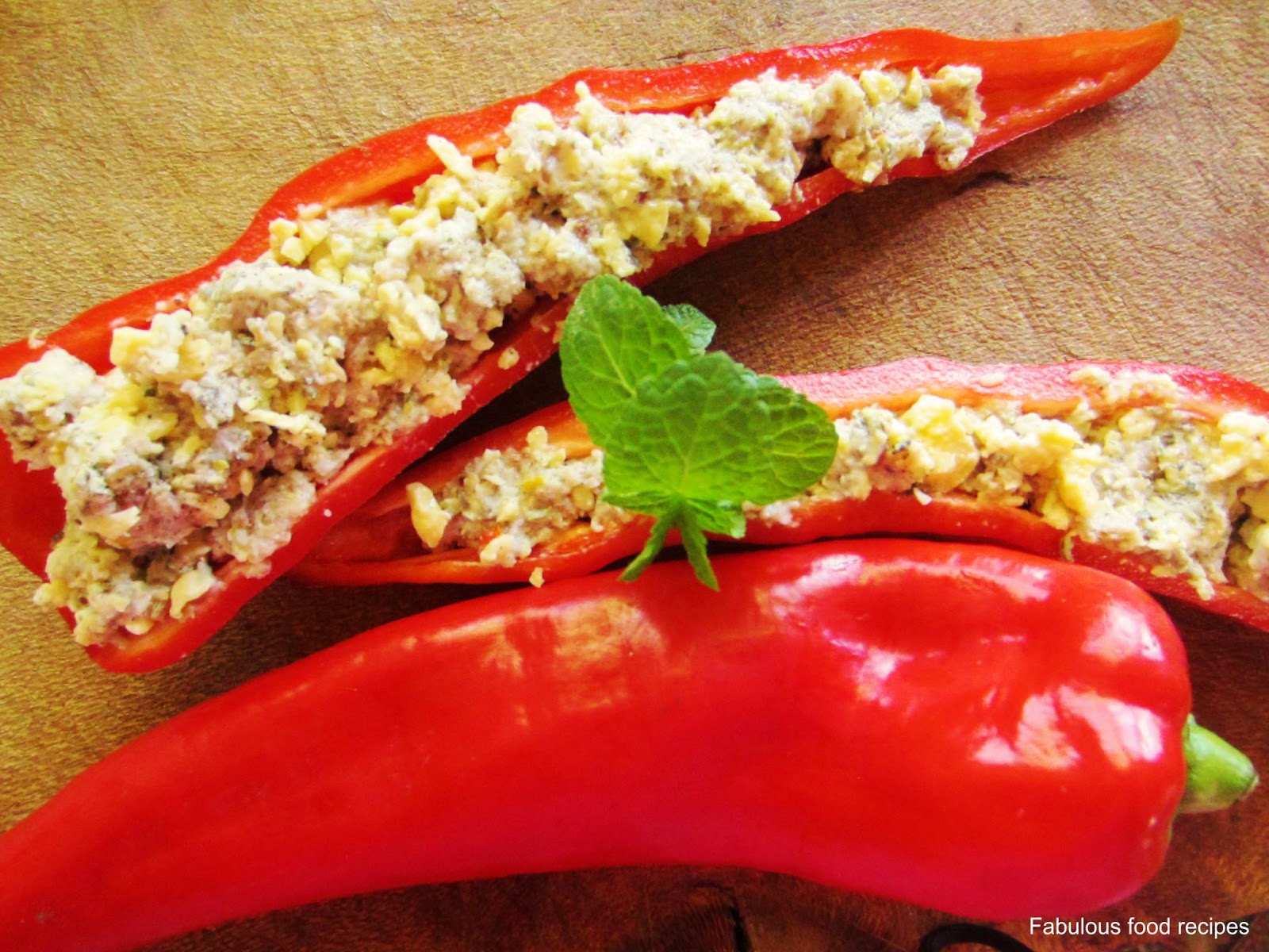 Fabulous Food Recipes Stuffed Pimento Peppers
