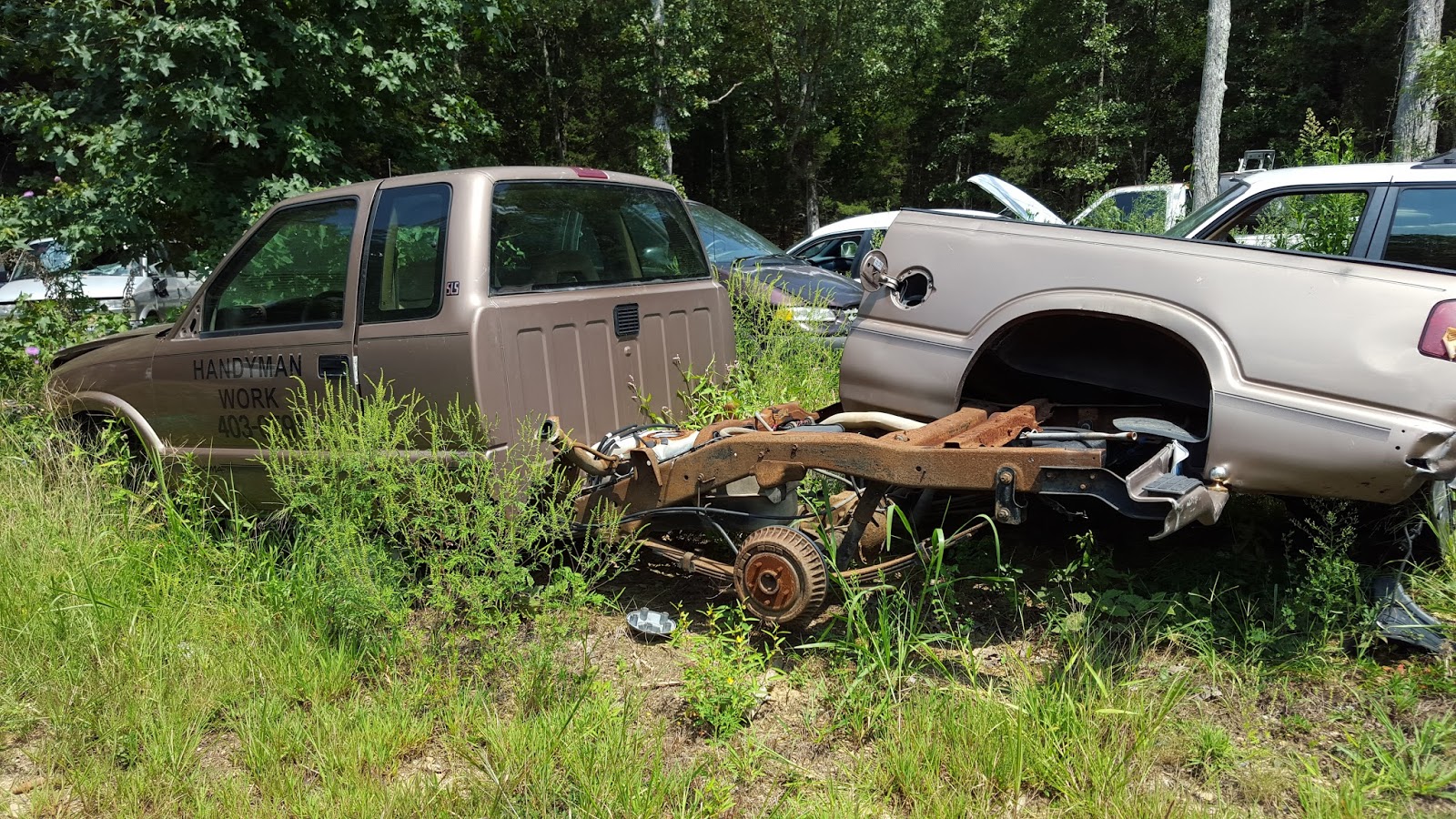 1999 Copper Chevy S10 Extended Cab Truck Brooks Auto Sales And Salvage