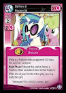 My Little Pony DJ Pon-3, Flippant DJ The Crystal Games CCG Card