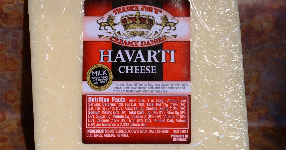 Exploring Trader Joe's Trader Joe's Creamy Danish Havarti Cheese
