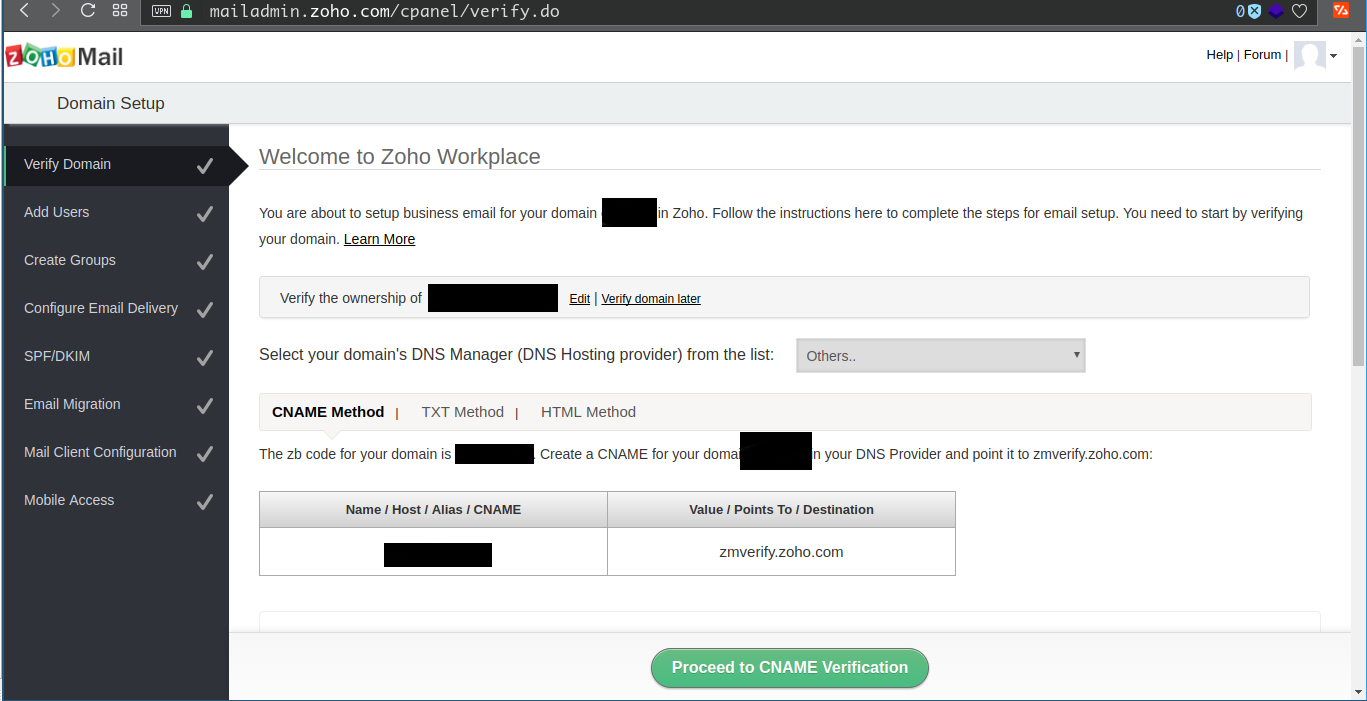 domain verify