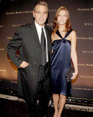 George Clooney and Sarah Lawson at the National Board of Review of Motion Pictures Annual Awards Gala