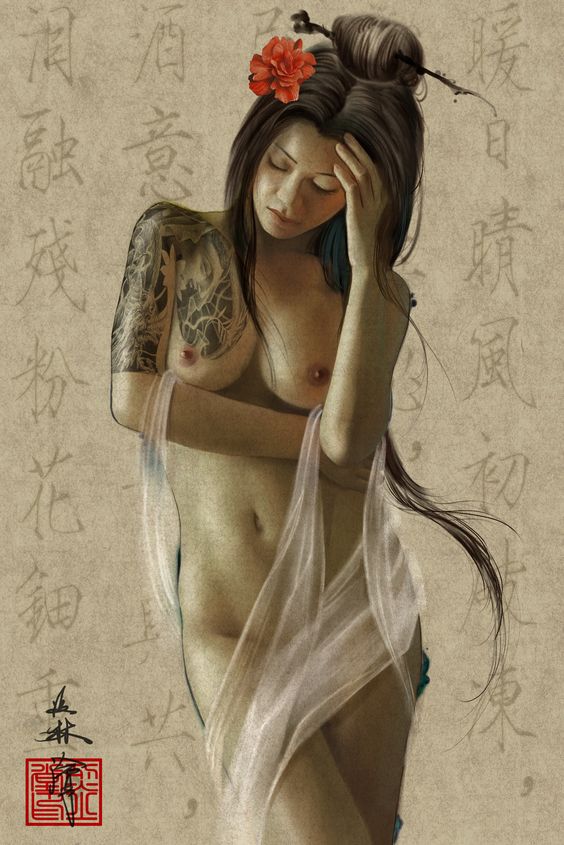 Japan art of female erotica gallery