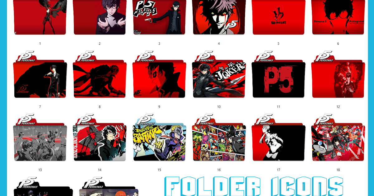 Download 20 Folder Icons Game Persona 5 Windows 7 8 10 Wirakuu For iPhone Free Get Wallpaper 20 Folder Icons Game Persona 5 Windows 7 8 10 Wirakuu HD