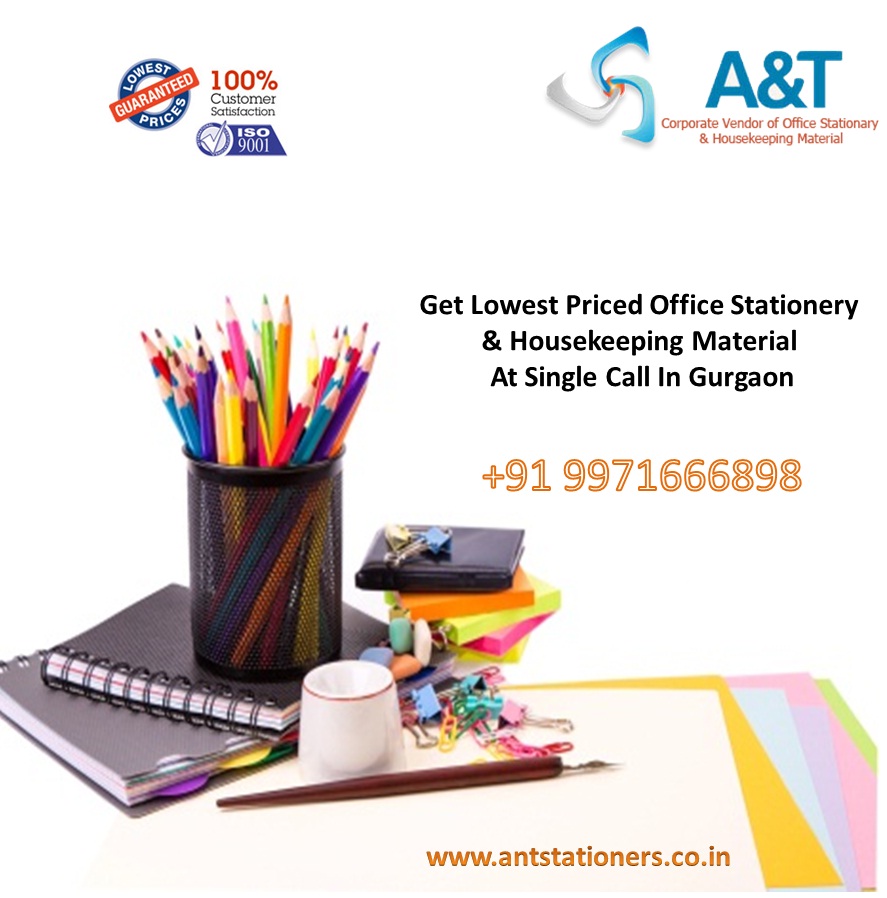 Office Stationery suppliers in Gurgaon offered by A&T Stationers