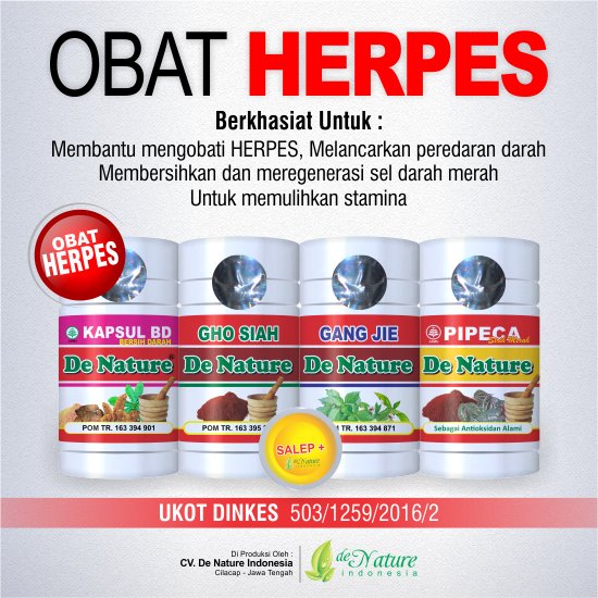 pengobatan herpes alami