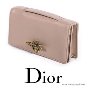 Meghan Markle carried Dior Bee Embellished Clutch